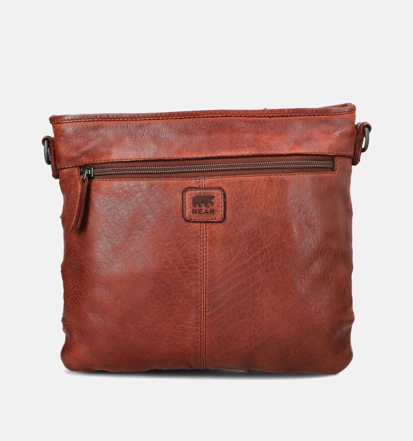 Bear Design Cognac Schoudertas voor dames (382159)