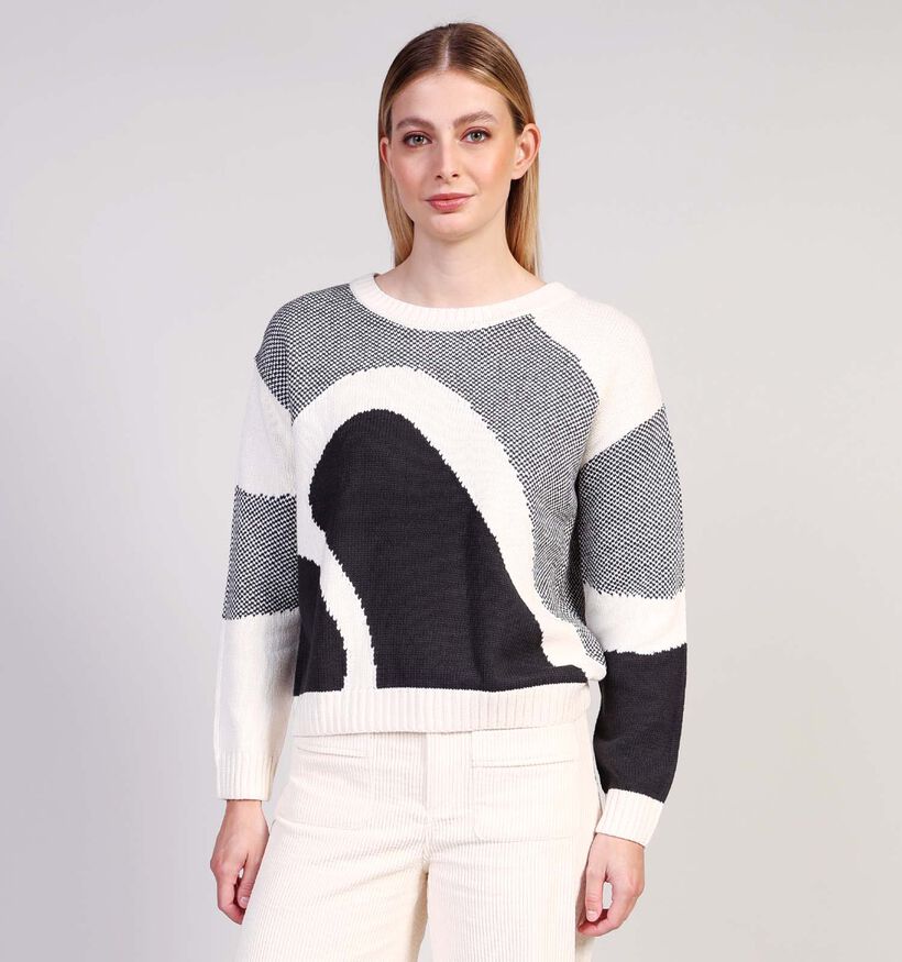 comma casual identity Grijze Trui comma casual identity Grijze Trui voor dames (364862)