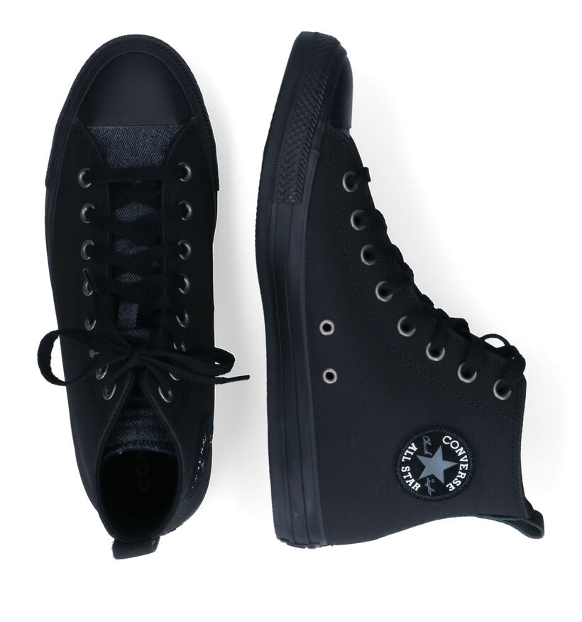 Converse CT All Star Baskets en Noir en textile (312228)