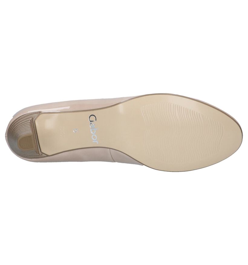 Nude Pumps Gabor Soft & Smart in lak (245509)
