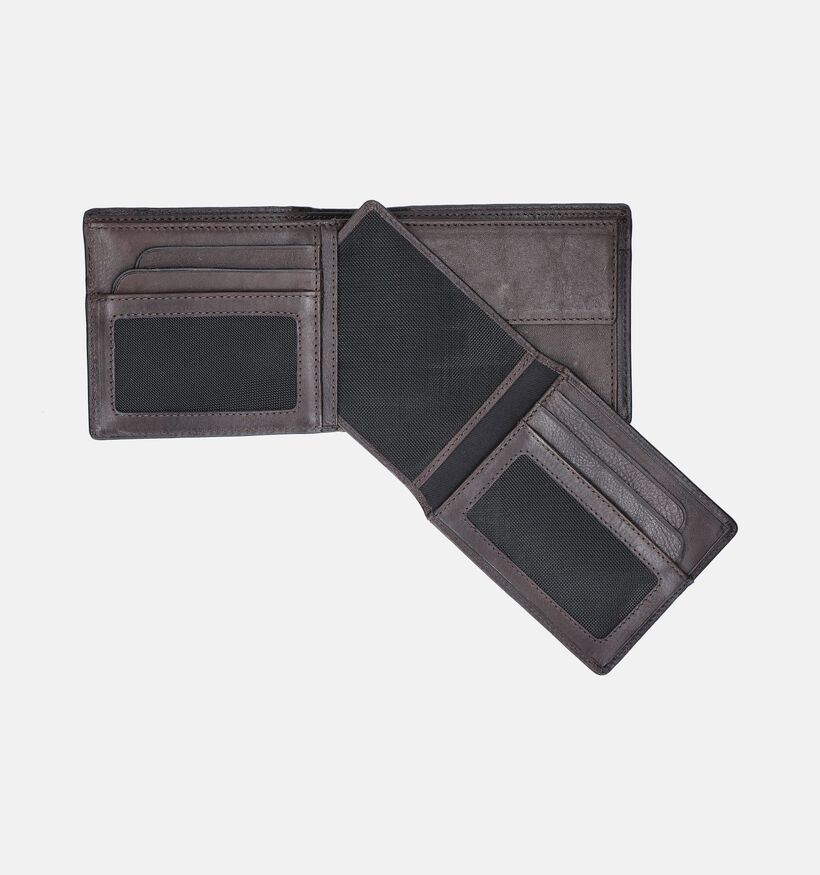Maverick Portefeuille en Marron pour hommes (358834)