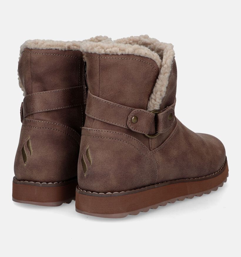 Skechers Keepsakes 2.0 Home Sweet Home Boots en Noir pour femmes (328136)