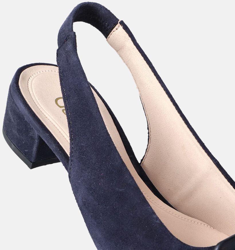 Gabor Escarpins slingback en Bleu pour femmes (355054)