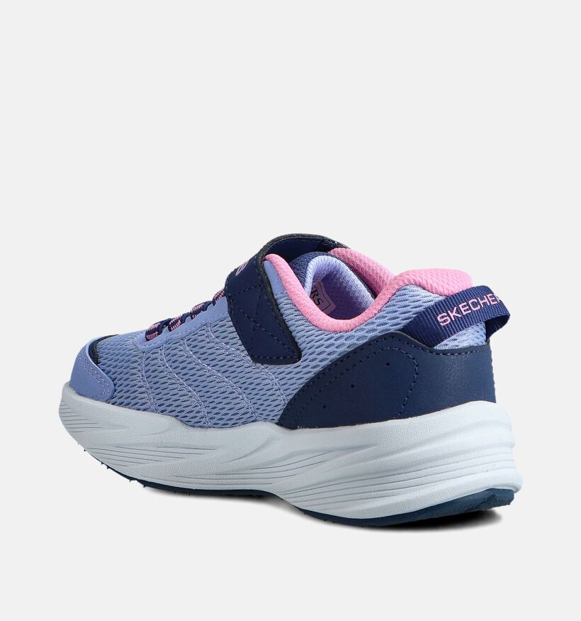 Skechers Microspec Tread Paarse Sneakers voor meisjes (366286) - geschikt voor steunzolen
