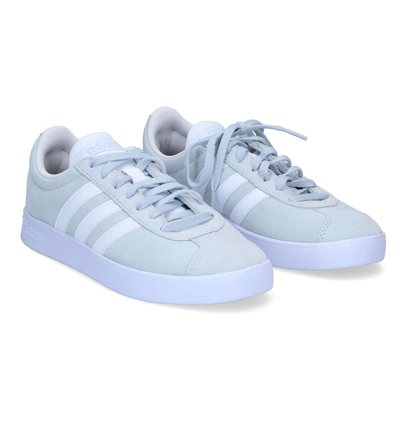 adidas VL Court 2.0 Blauwe Sneakers voor dames (326278)