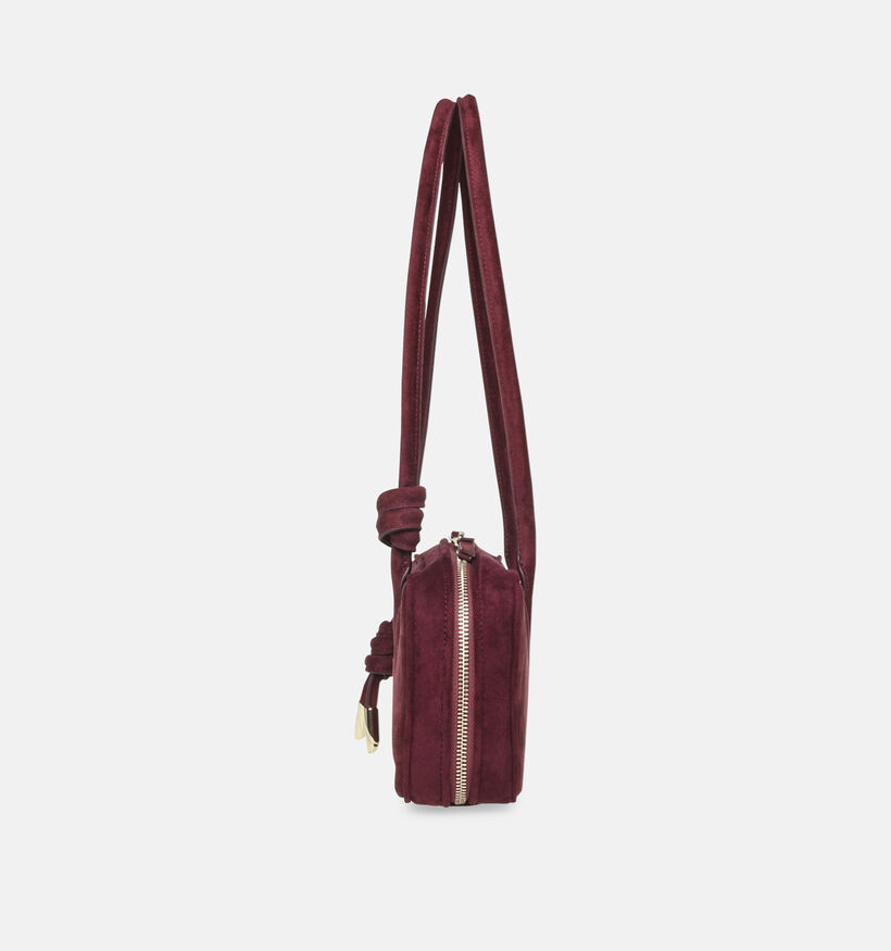 Steve Madden Brooted Bordeaux Schoudertas voor dames (379194)