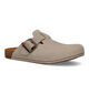 El Naturalista Balance Beige Slippers in daim (323961)