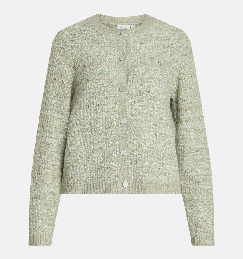Vila Lemoni Groene Cardigan voor dames (361351)