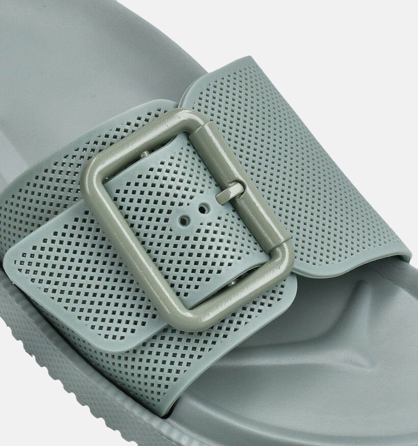 Holster Australia Laze Claquettes en Vert pour femmes (373365)