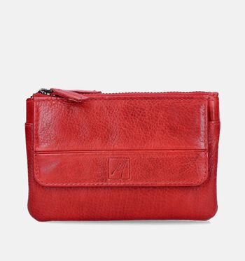 Label M Portemonnees Cognac/Rood