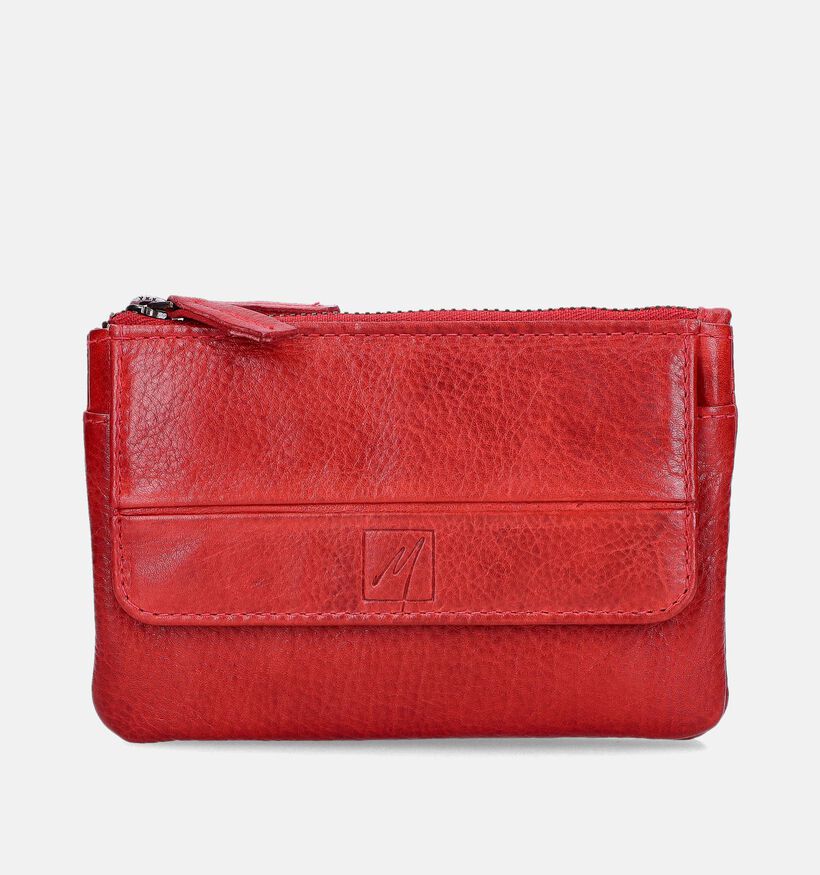 Label M Porte-monnaie zippé en Rouge pour femmes (358859)