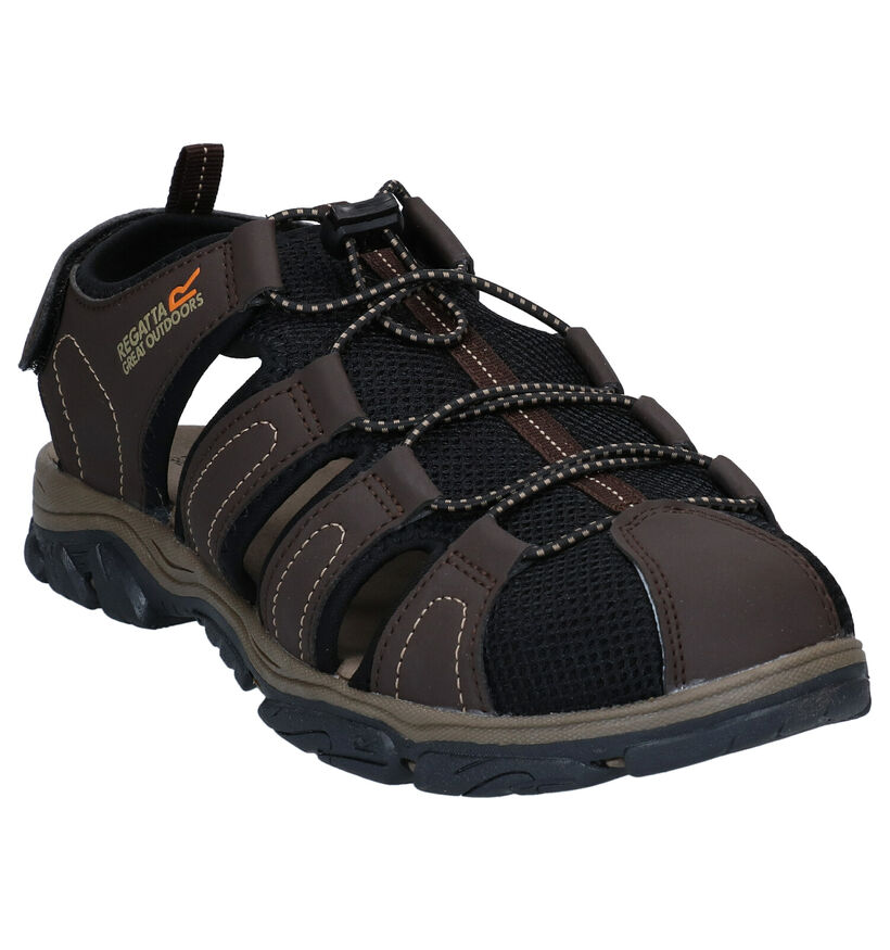 Regatta Westshore Sandales en Gris en simili cuir (287380)