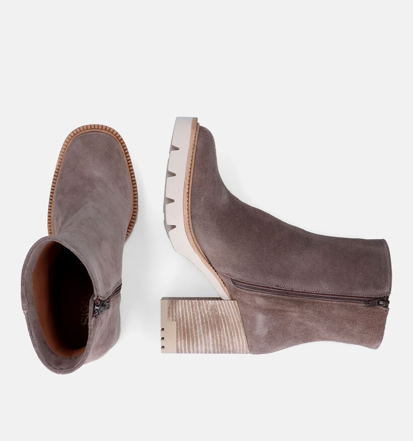 Signatur Taupe Laarzen voor dames (308205)