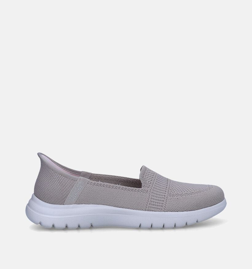 Skechers On-The-Go Flex Camellia Taupe Slip-ins voor dames (351889)