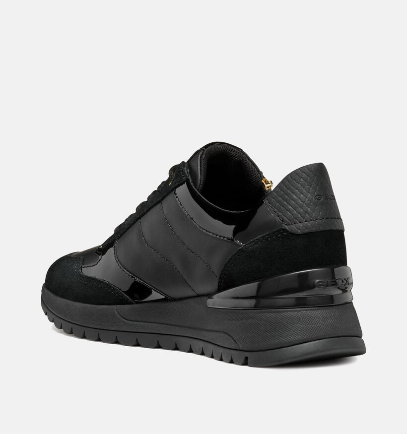 Geox Desya Baskets en Noir pour femmes (344233) - pour semelles orthopédiques