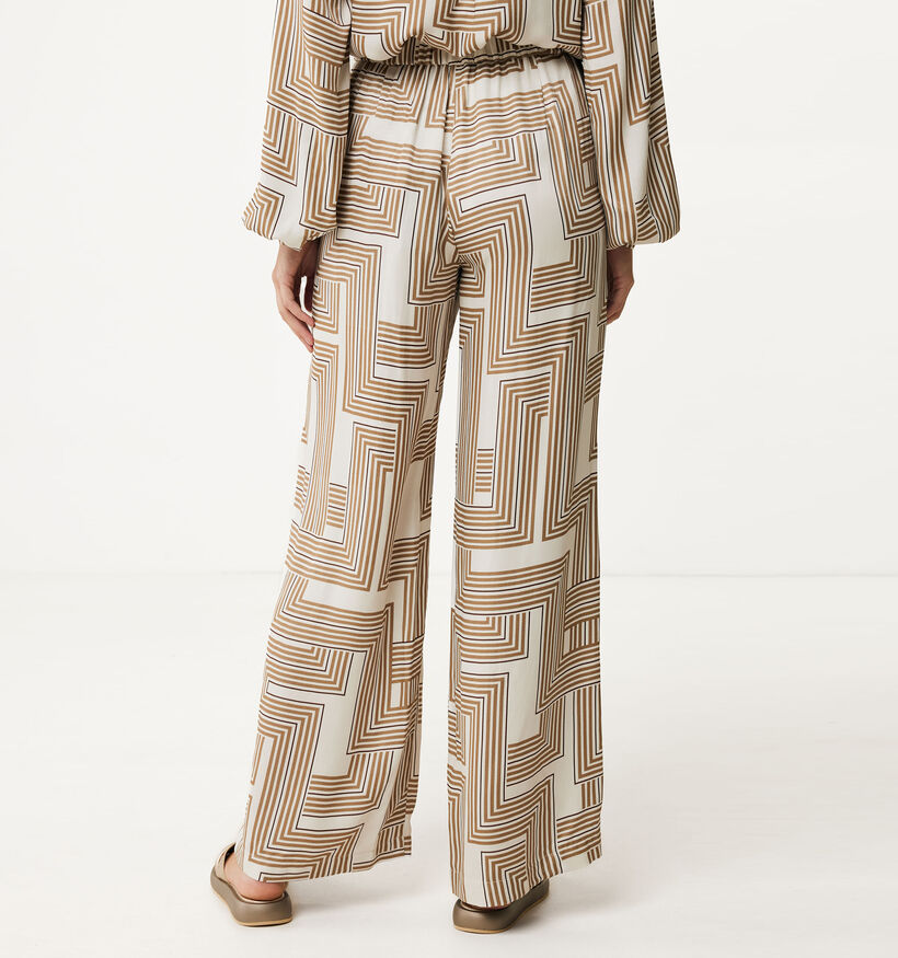 Mexx Bruine Wijde broek voor dames (353211)