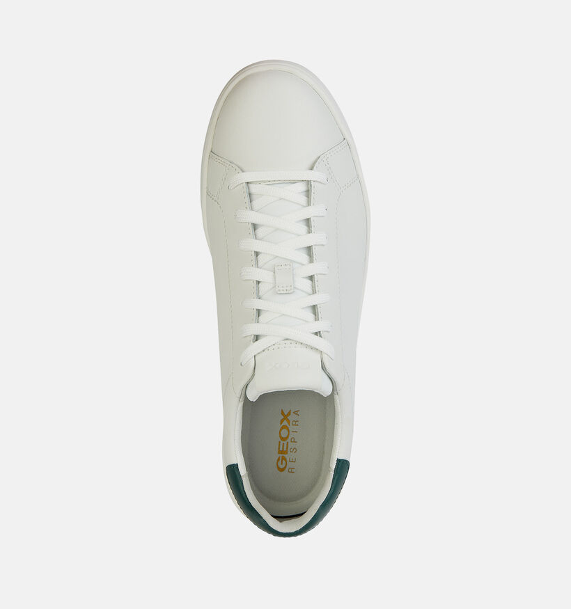 Geox Spherica Chaussures à lacets en Blanc pour hommes (353833) - pour semelles orthopédiques