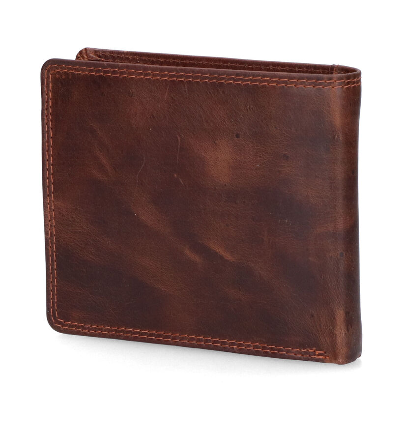 Maverick Portefeuille en Brun pour hommes (358810)