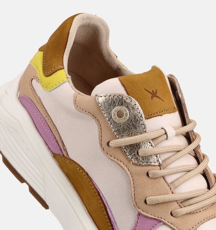 Xsensible Next Generation Rainbow Bruine Sneakers voor dames (373025) - geschikt voor steunzolen