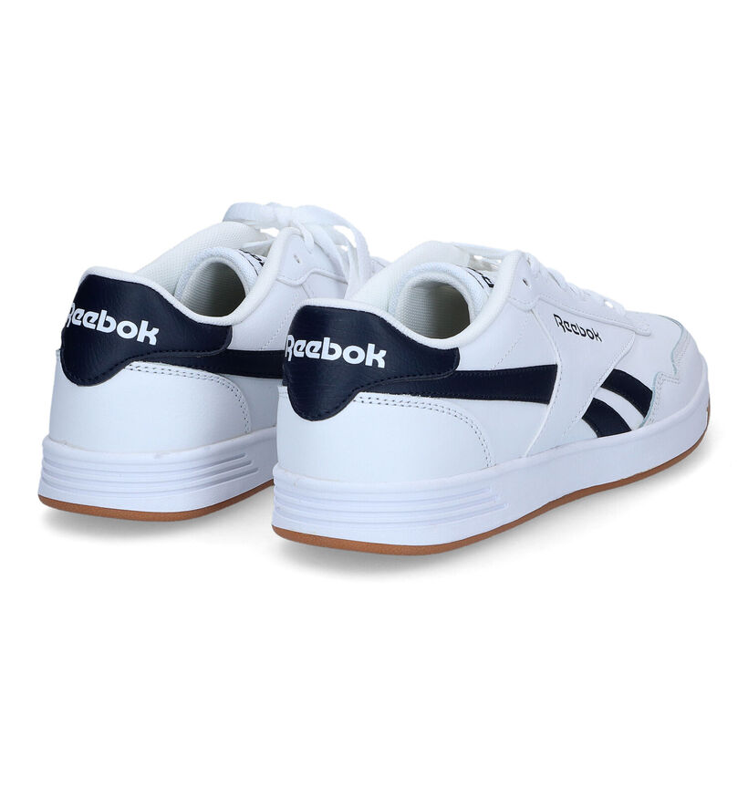 Reebok Royal Techqu Baskets en Blanc pour hommes (324814) - pour semelles orthopédiques