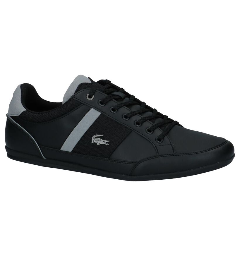 Lacoste Chaussures basses en Noir en simili cuir (222670)