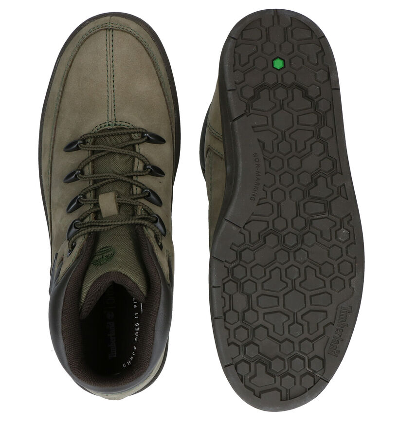 Timberland Davis Square Hiker Bottines Naturelle en nubuck (277734)