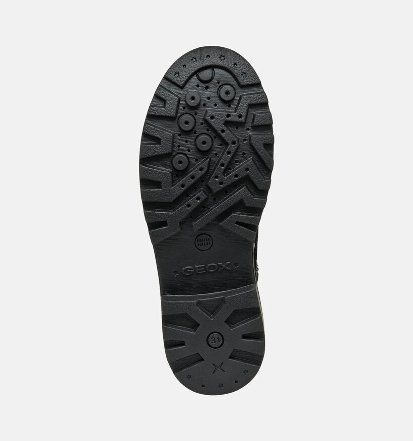 Geox Casey Bottines en Noir pour filles (344541) - pour semelles orthopédiques
