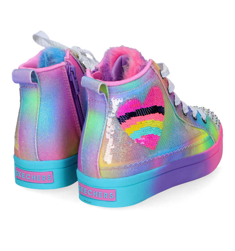 Skechers Twi-Lites Multicolore Sneakers voor meisjes (318185)