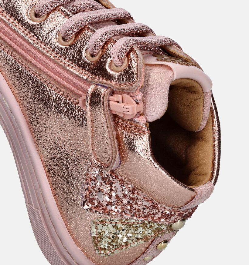 STONES and BONES Myra Rose gold Bottines voor meisjes (345790) - geschikt voor steunzolen