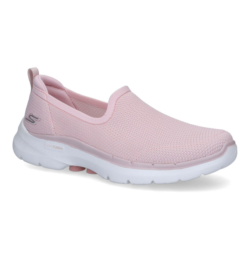 Skechers Go Walk 6 Clear Virtue Baskets en Rose pour femmes (305300)