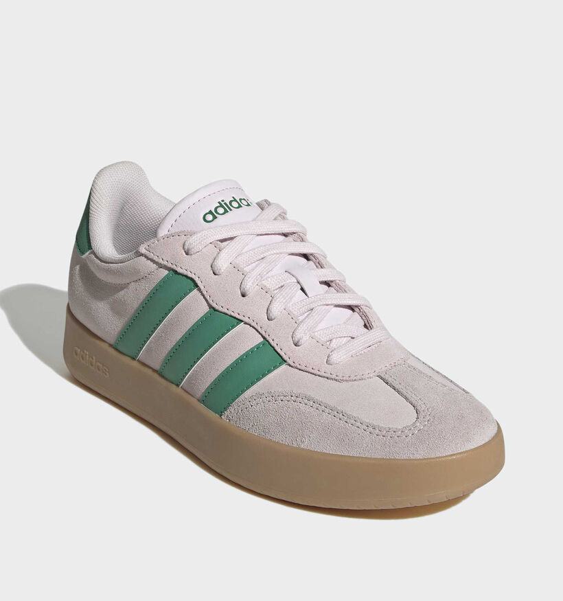 adidas Barreda Lichtroze/Groene Sneakers voor dames (372849)