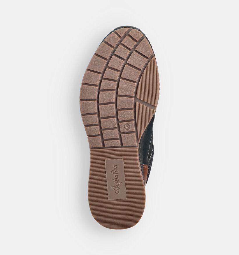 Australian Maurizio Blauwe Veterschoenen voor heren (361657) - geschikt voor steunzolen