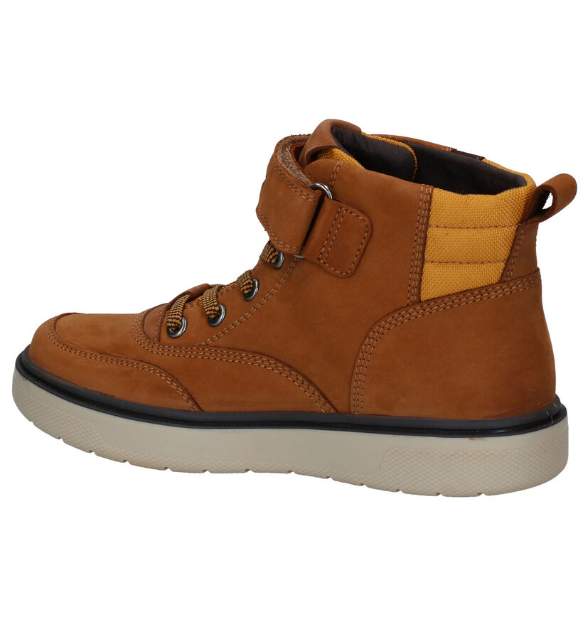 Geox Naturel Velcro Bottines voor jongens (295095) - geschikt voor steunzolen