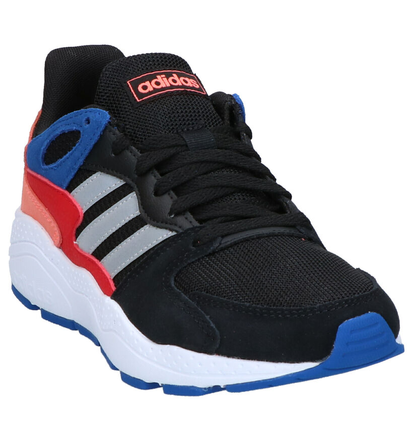 adidas Crazychaos Zwarte Sneakers in daim (273481)