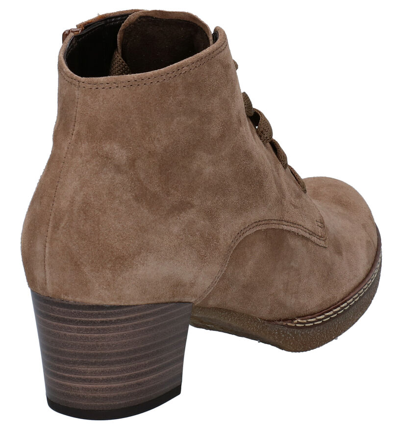 Gabor OptiFit Bordeaux Enkellaarzen in nubuck (282429)