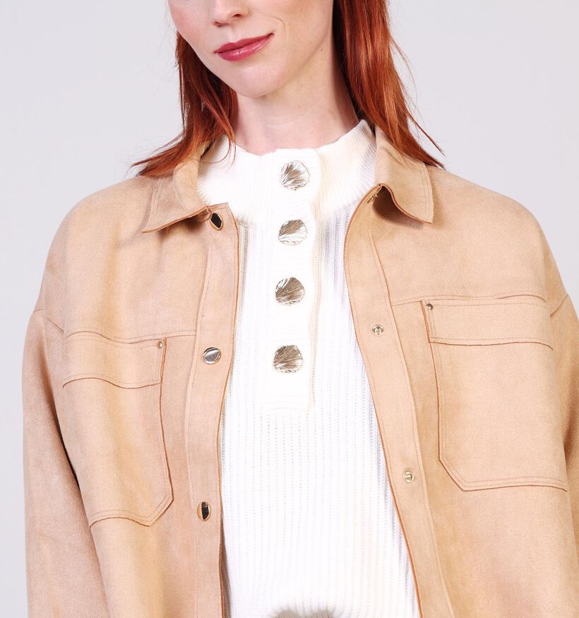 JDY Julle Beige Hemdjas voor dames (362422)