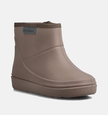 En Fant Chaussons bébé Taupe