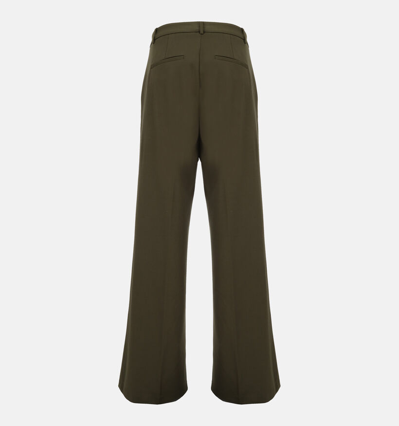 Mexx Poppy Donkergroene Geklede Broek voor dames (380705)
