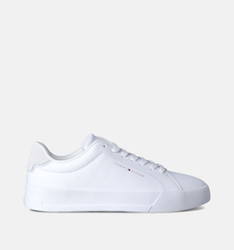 Tommy Hilfiger Court LTH Detail Witte Sneakers voor heren, dames (358660) - geschikt voor steunzolen