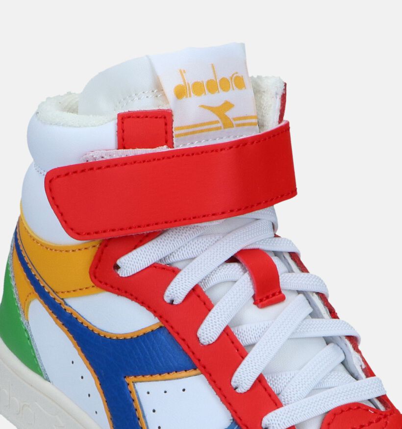 Diadora Magic Baskets en Blanc pour garçons (302950)