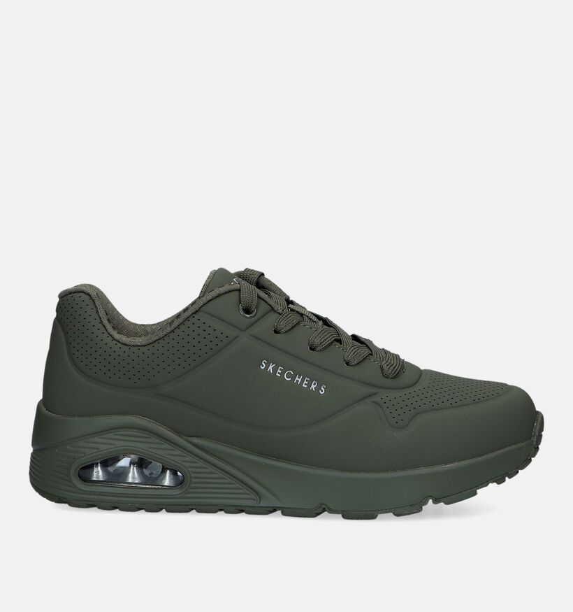 Skechers Uno Gen1 Color Surge Grijze Sneakers voor jongens (327973)