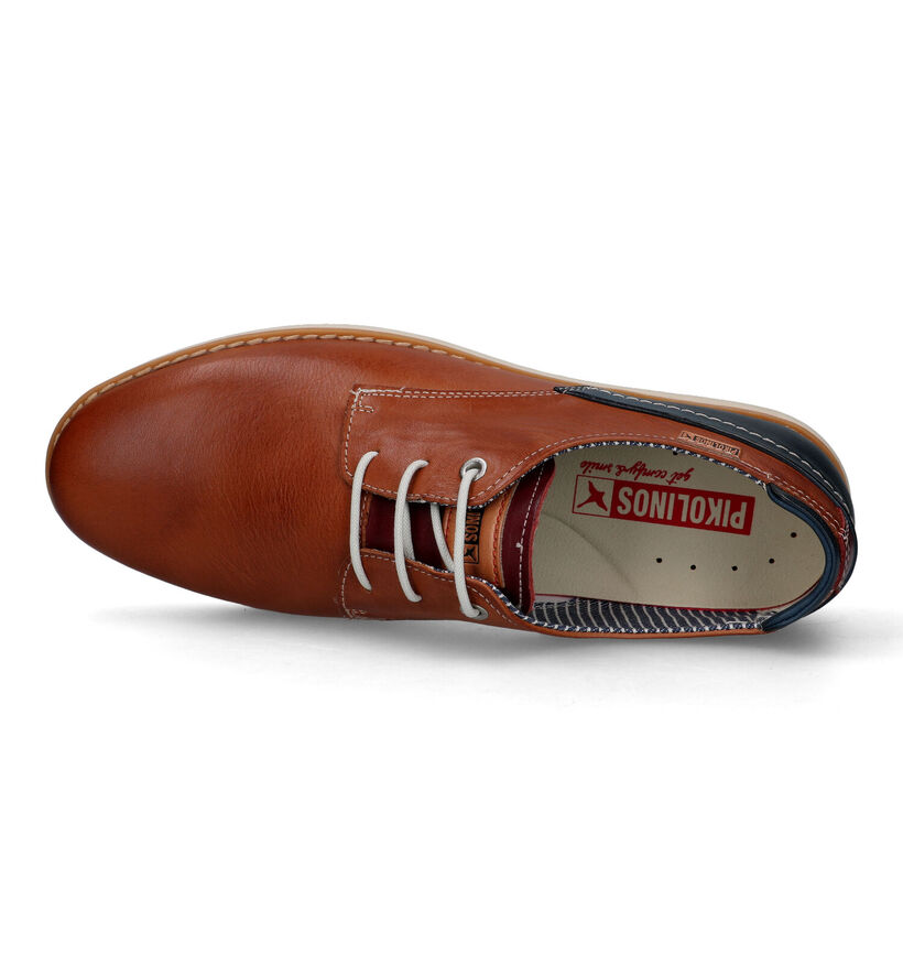 Pikolinos Jucar Chaussures classiques en Cognac pour hommes (323372) - pour semelles orthopédiques