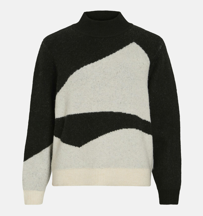 Vila Cilia Zwarte Gebreide trui voor dames (344255)