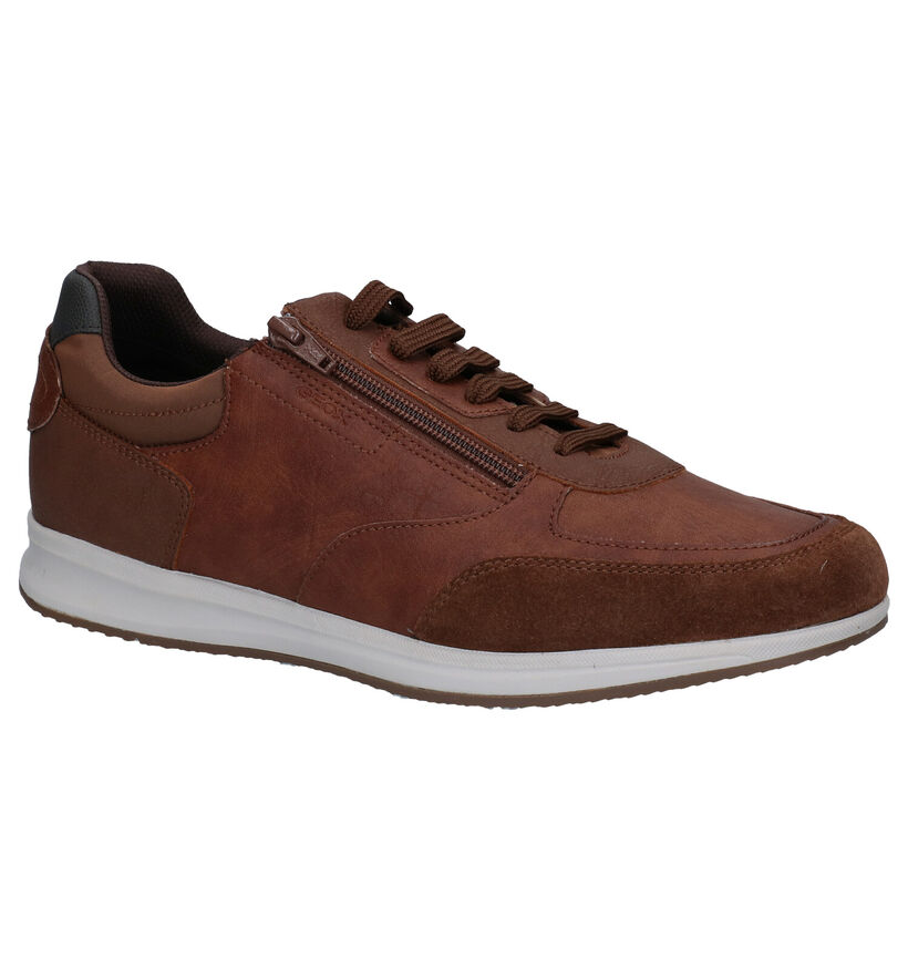 Geox Avery Cognac Veterschoenen voor heren (294766)