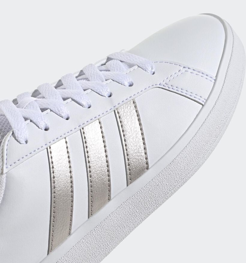 adidas Grand Court Base 2.0 Witte Sneakers voor dames (350230)