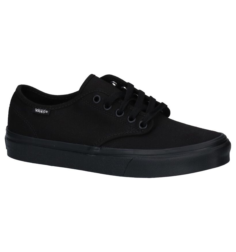 Vans Camden Stripe Baskets Skate en Noir en textile (253465)