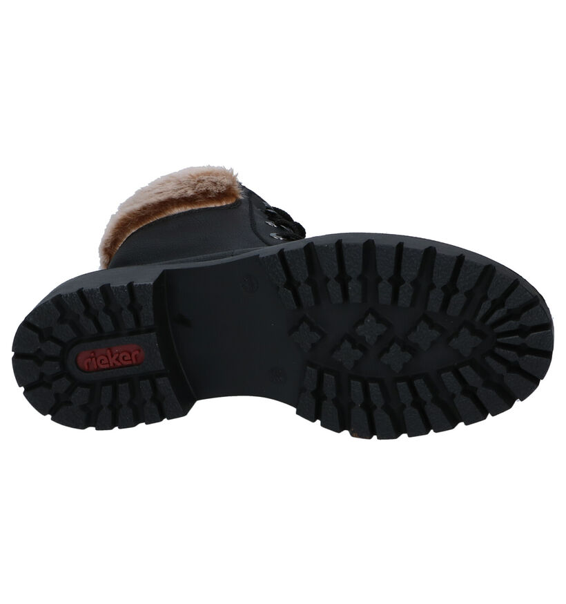 Rieker Boots à lacets en Noir pour femmes (347432)