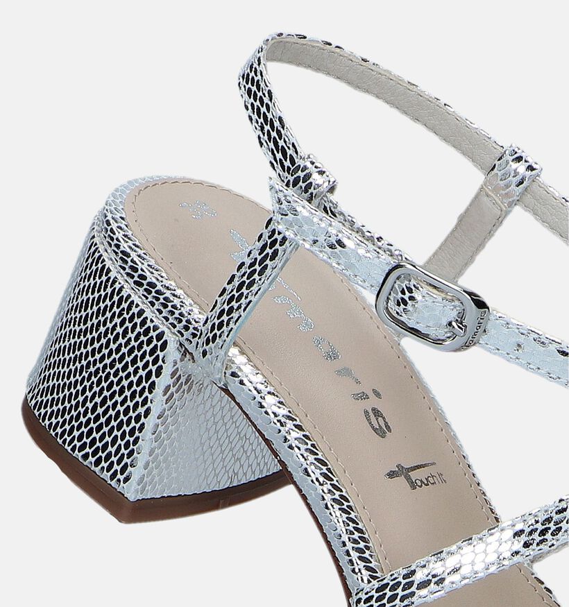 Tamaris Bruine Sandalen met blokhak voor dames (354369)