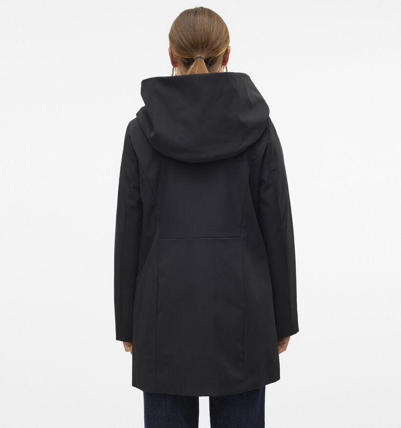 Vero Moda Softshelld Manteau long en Noir pour femmes (377542)