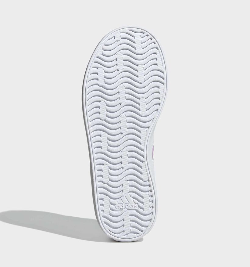 adidas VL Court 3.0 Baskets en Violet pour filles (366886) - pour semelles orthop&eacute;diques